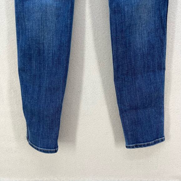 Madewell Jeans Women's 26 (2) Blue The 10" High Rise Skinny Preppy Normcore - Picture 6 of 13